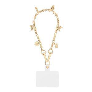 LoveShackFancy – Case-Mate Anchor Card Phone Charm - Gold with Charms